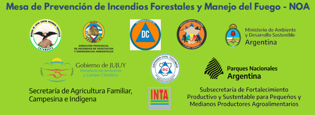Mesa de Prevención de Incendios Forestales y Manejo del Fuego del NOA