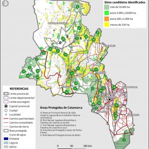 Identificación de Sitios Candidatos para la creación de áreas protegidas nacionales en la Provincia de Catamarca