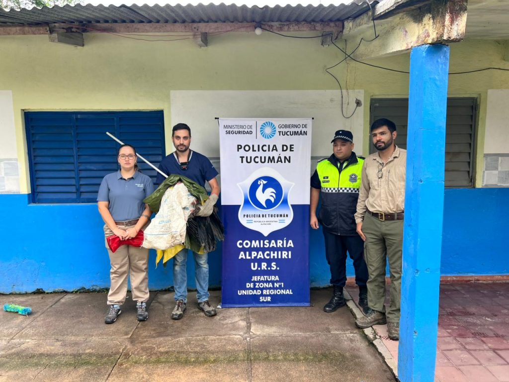 Rescate de condor en PN Aconquija